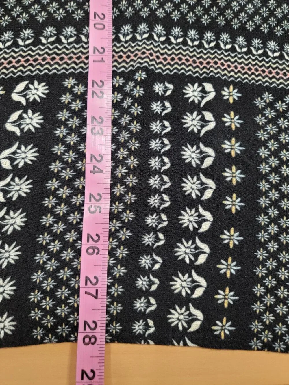 Zac & Rachel Size XL Black & White Bohemian Style / Peasant Blouse - Picture 12 of 16